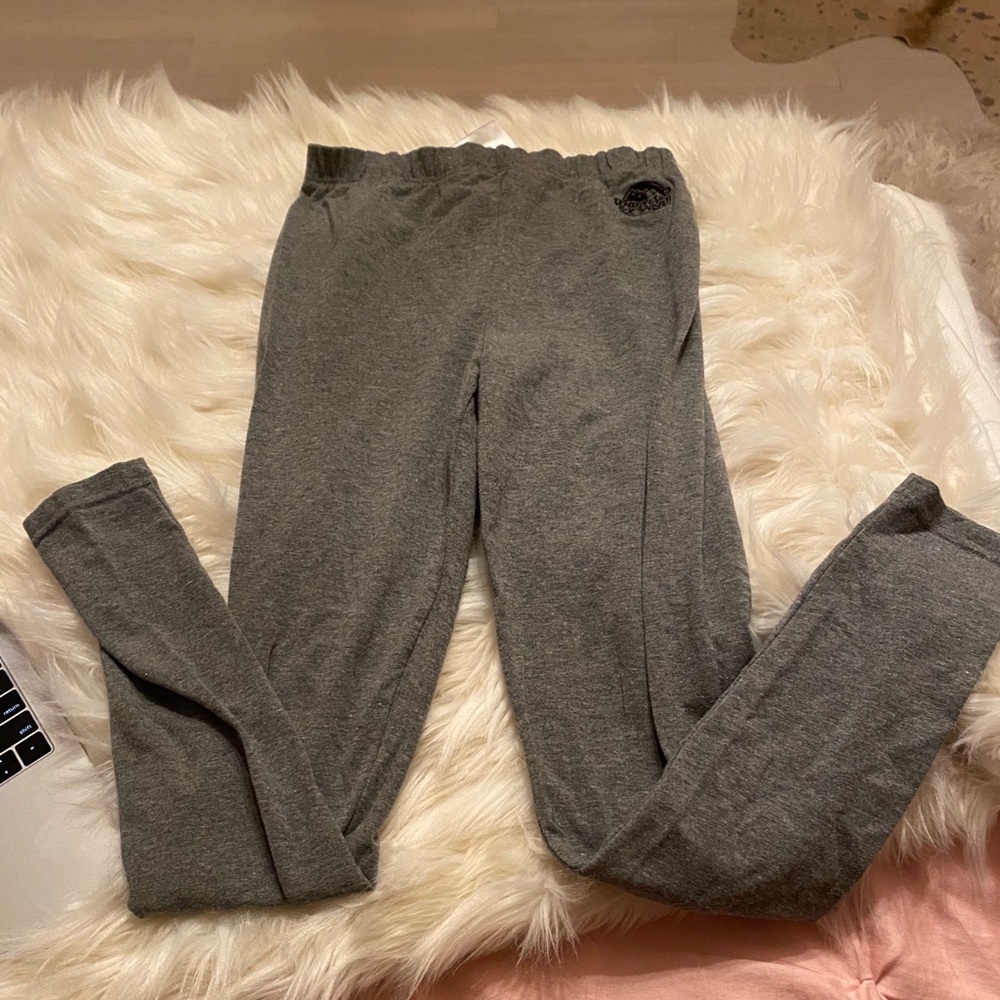Grey World Gym Leggings Size M